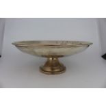 Vintage Engraved Silver Plate Centrepiece Tazza