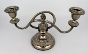 Vintage Silver Plated Candelabra