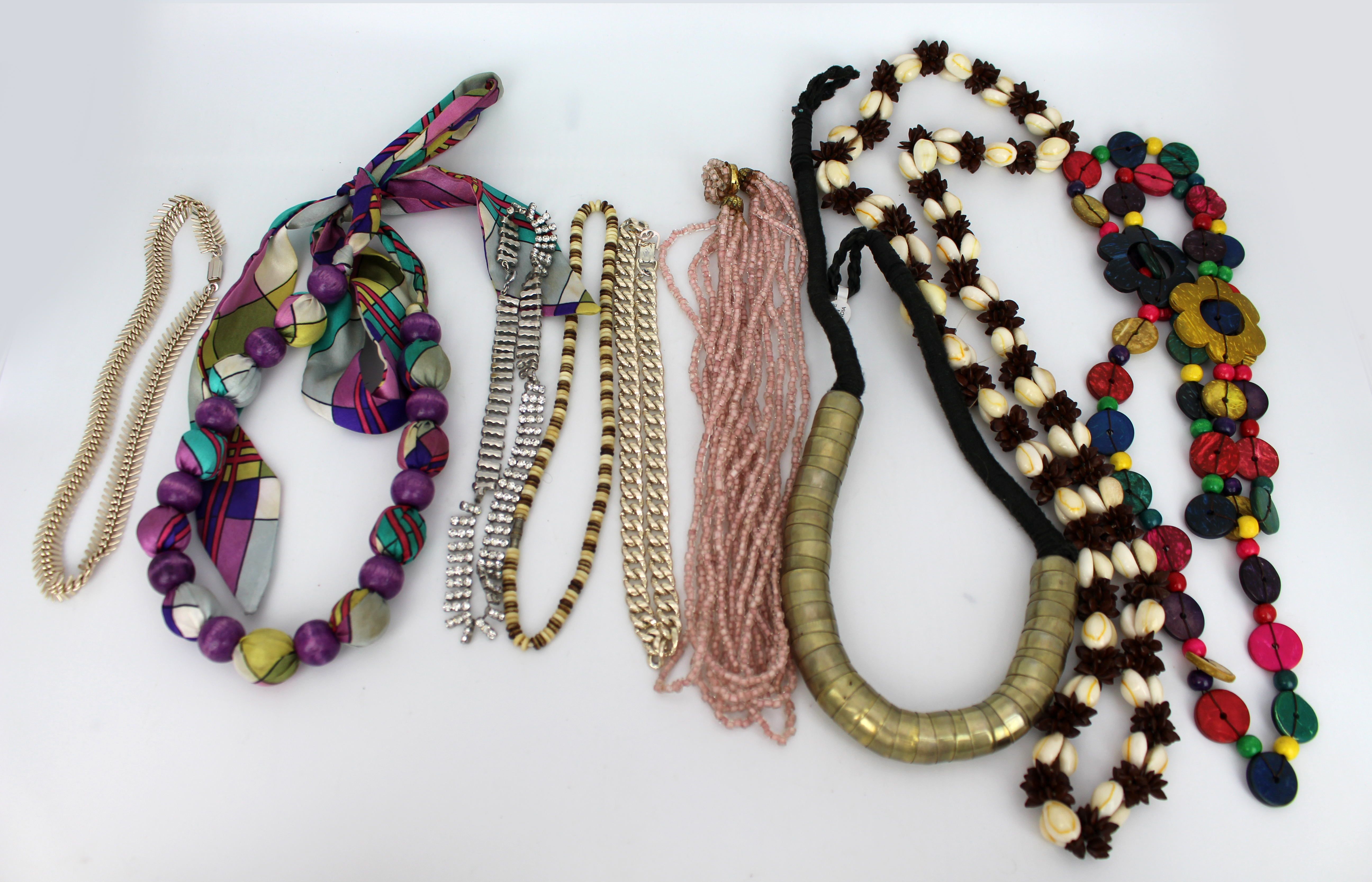 Collection of 9 Vintage Necklaces