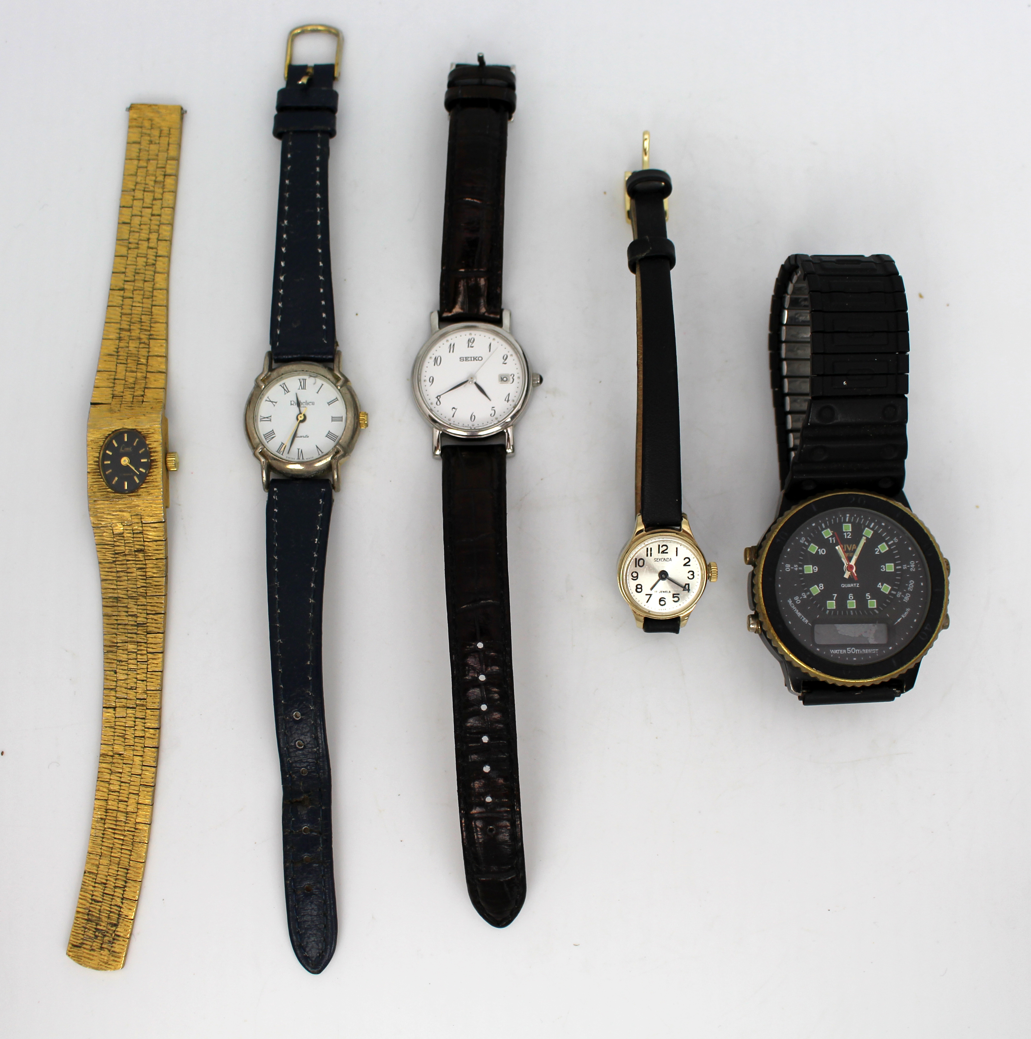 Collection of 5 Vintage Wristwatches - Image 2 of 2