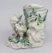 Early/Mid 20th c. Sitzendorf Cherub Vase