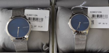 Calvin Klein His/Her K3M2112N/K3M2212N Watches