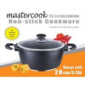 Mastercook Die Cast Aluminium 28cm Soup Pot