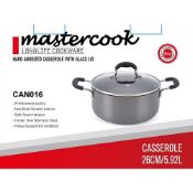 Mastercook 28cm Anodised Casserole