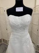Ladybird Bridals Wedding Dress Size 10, Organza Style LB716022