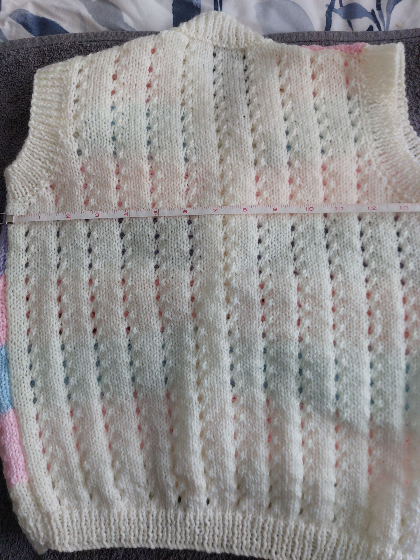 Hand Knitted Gilet - Image 2 of 4