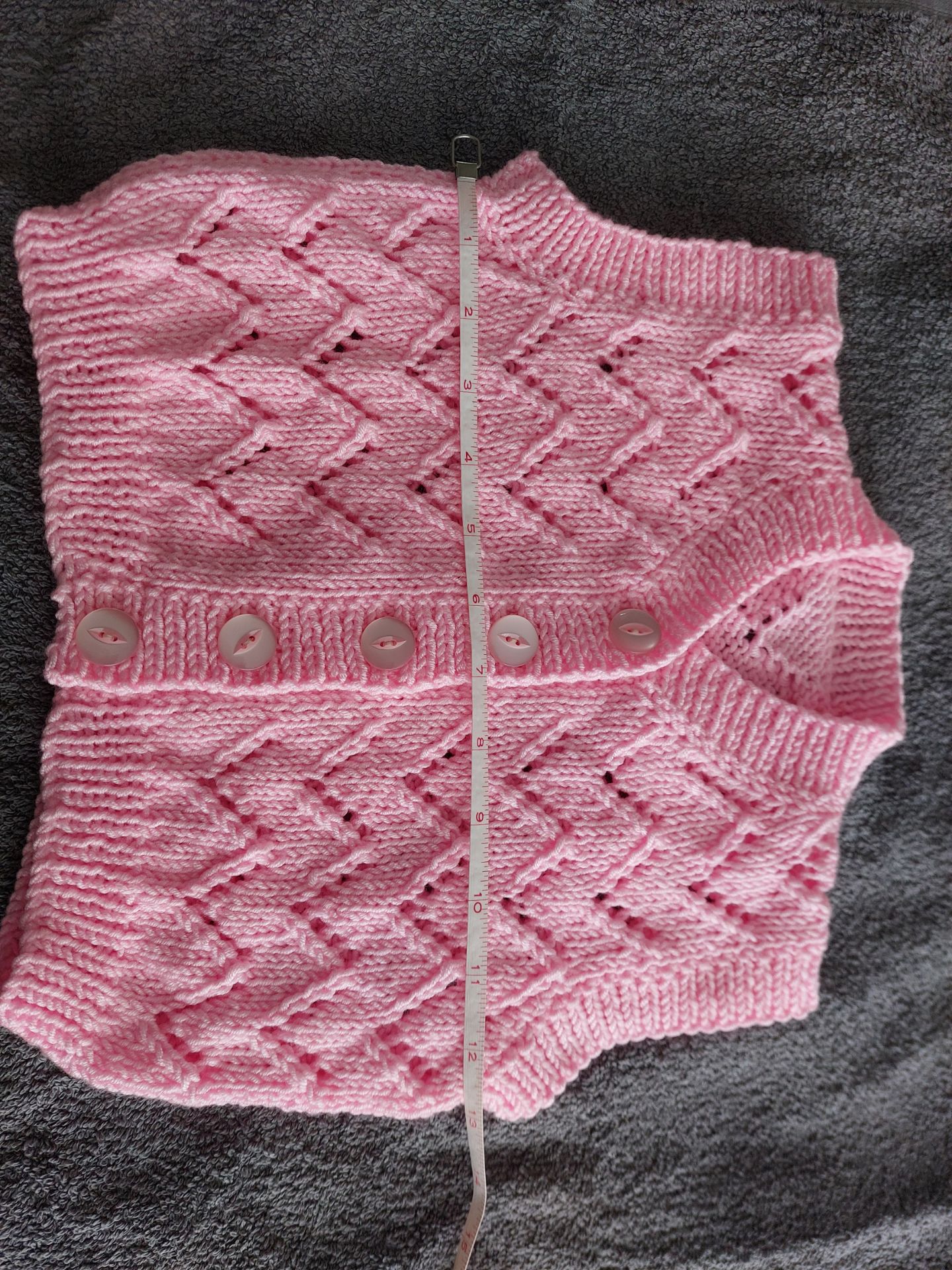 Hand Knitted Gilet - Image 3 of 6