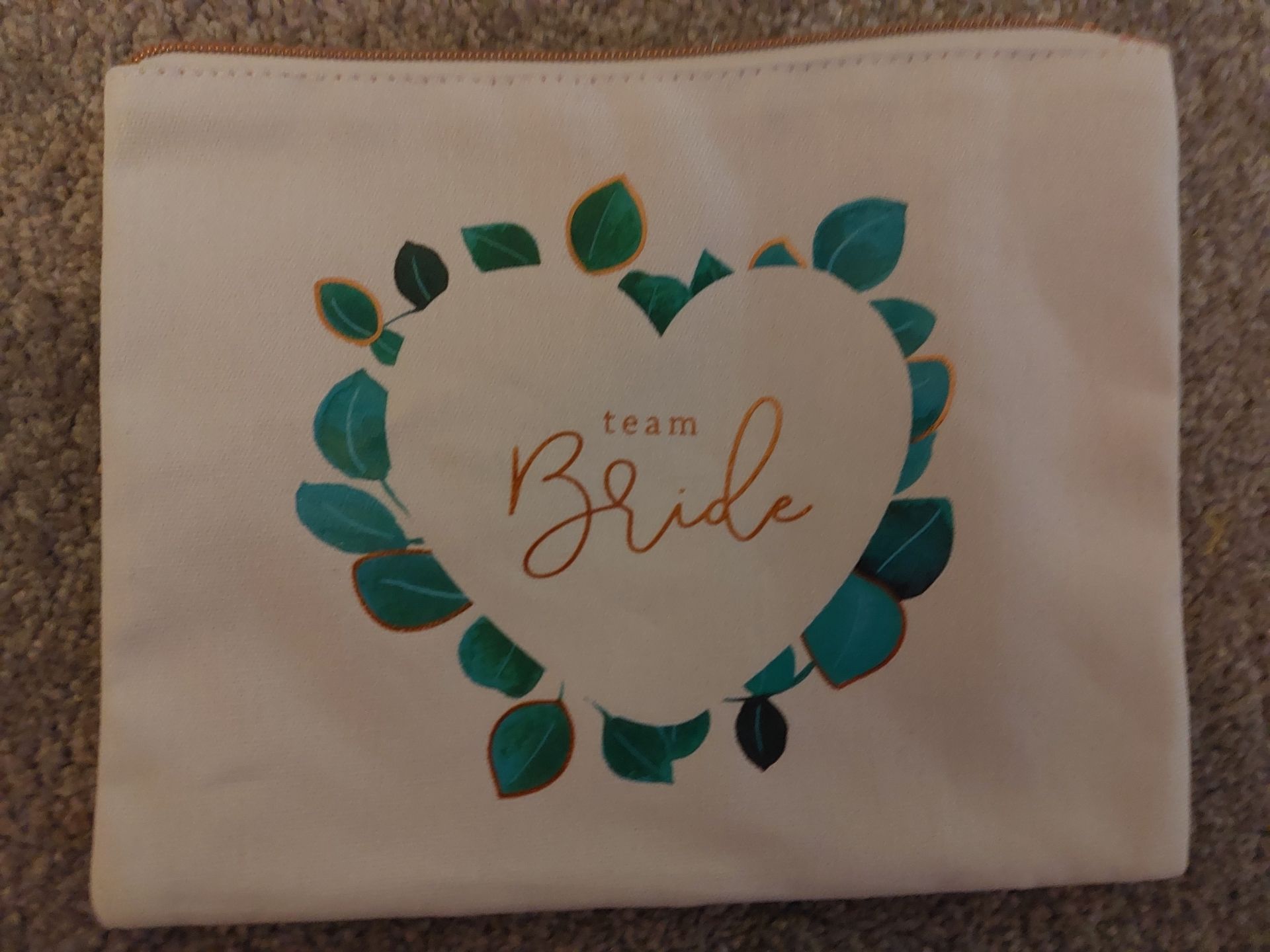 Team Bride Accessory Bag Paperchase x 8 - Image 3 of 5