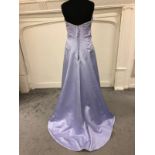 Wedding dress in lilac from Alfred Angelo. Brand new, style UK2199 size 16, satin