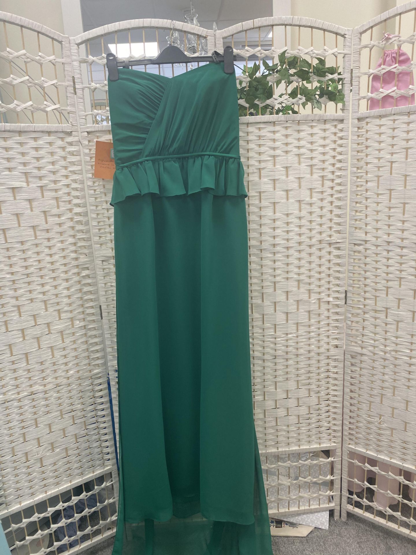 Alfred Angelo prom dress AA7297 size 16 Emerald green - Bild 3 aus 5
