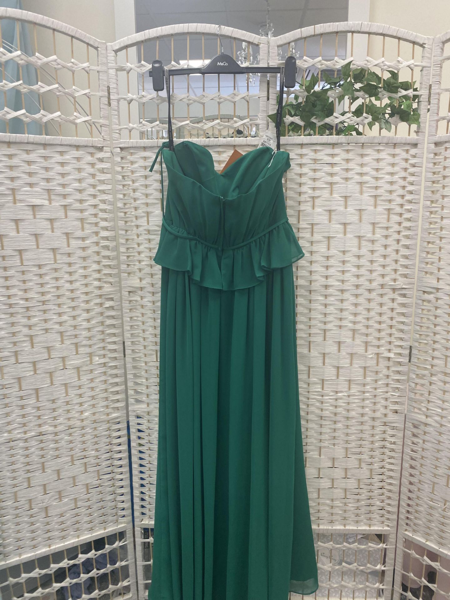 Alfred Angelo prom dress AA7297 size 16 Emerald green - Bild 2 aus 5