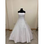 Mary's Bridal Wedding dress size 14 to 16, mikado wedding dress RRP £1595