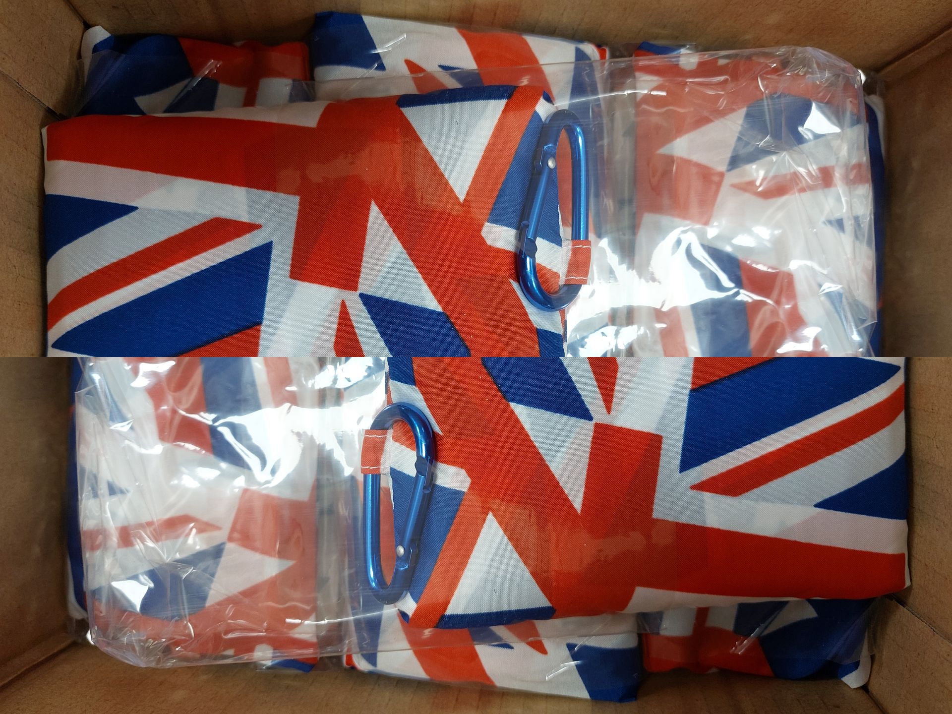 Union flag bags x 6 - Image 2 of 3