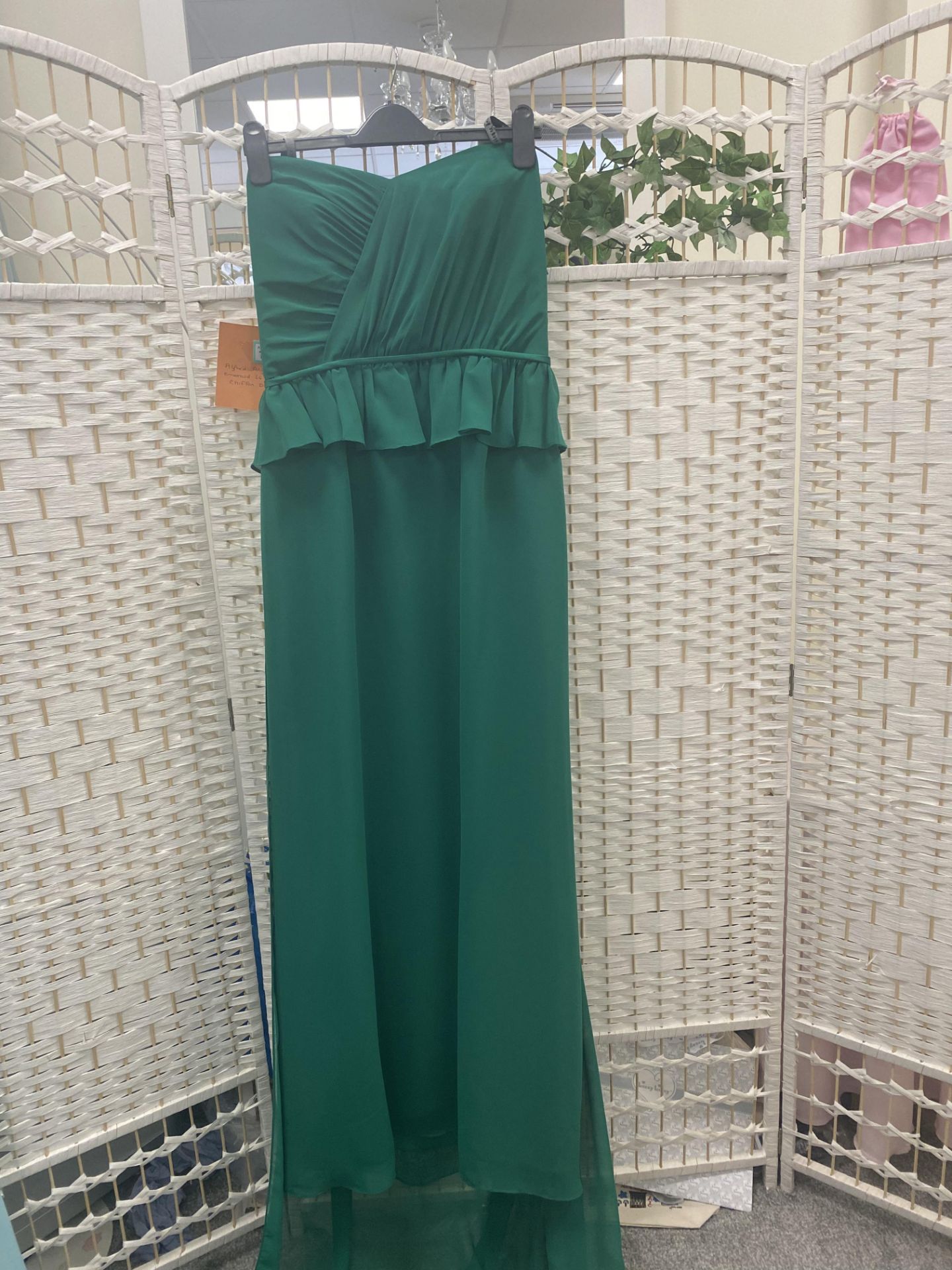 Alfred Angelo prom dress AA7297 size 16 Emerald green - Bild 5 aus 5