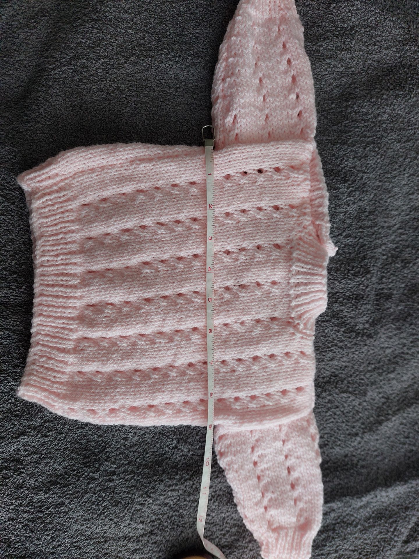 Hand Knitted Jumper Baby - Image 2 of 4