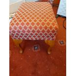 Footstool Upholstered