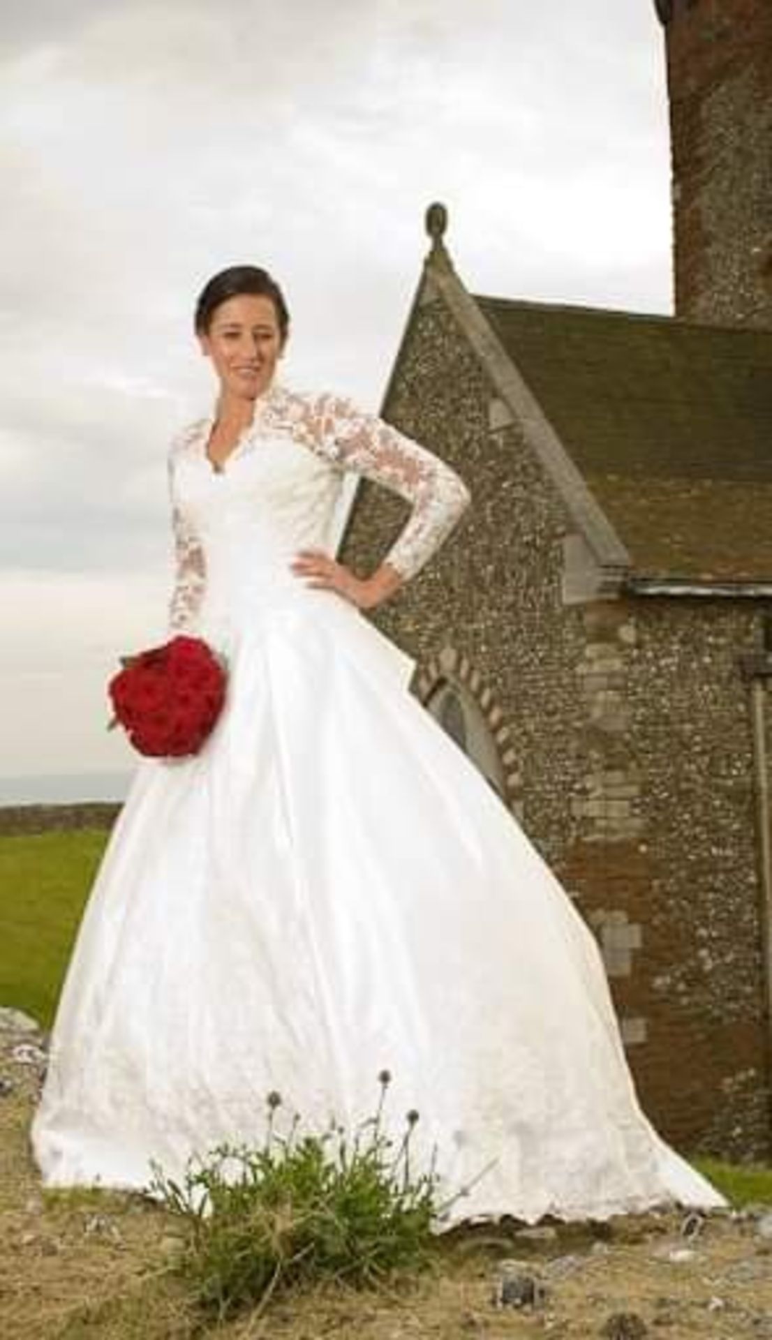 "Catherine" Designer Wedding Dress From Alfred Angelo RRP £1,795