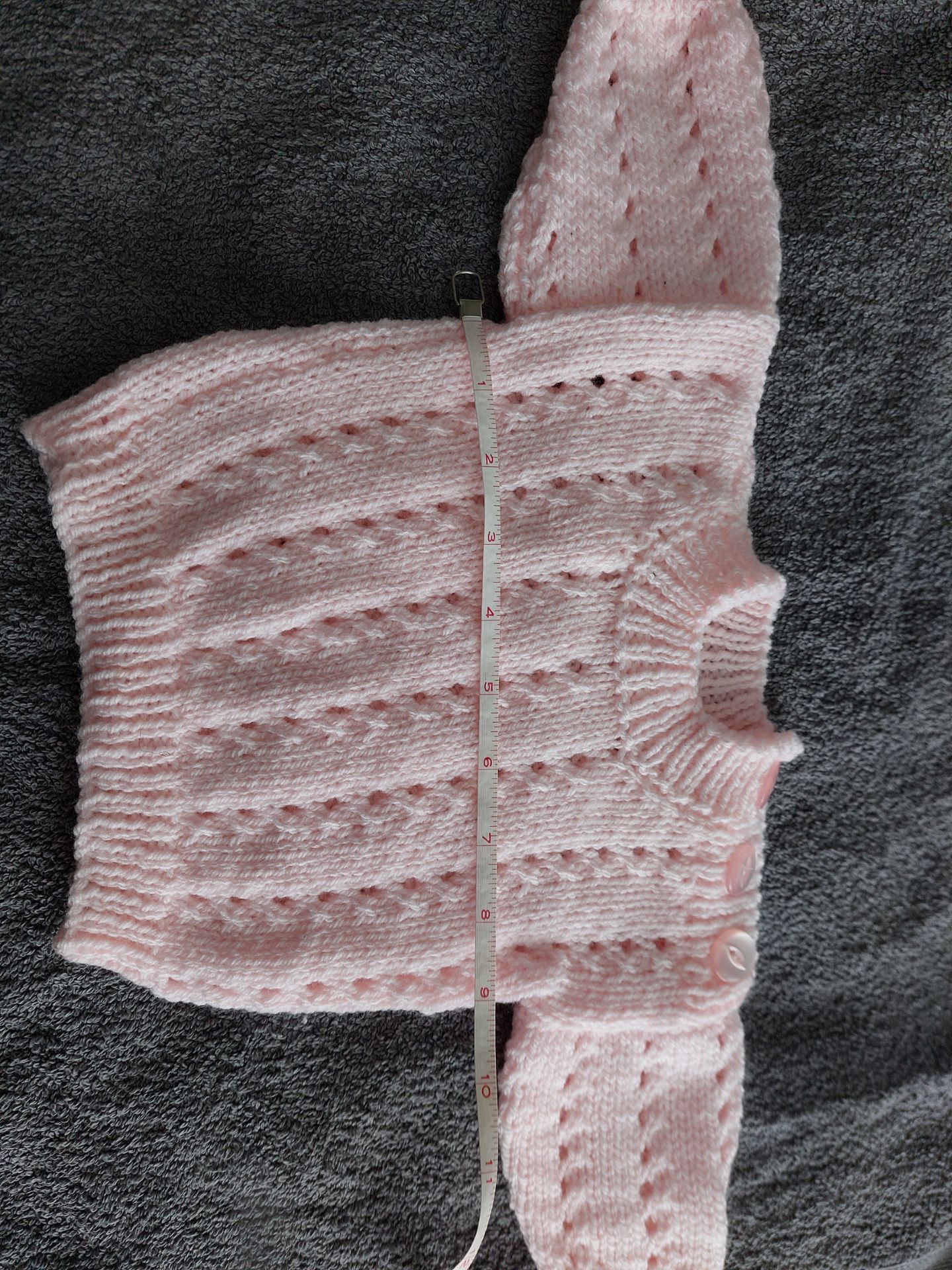 Hand Knitted Jumper Baby - Image 3 of 4