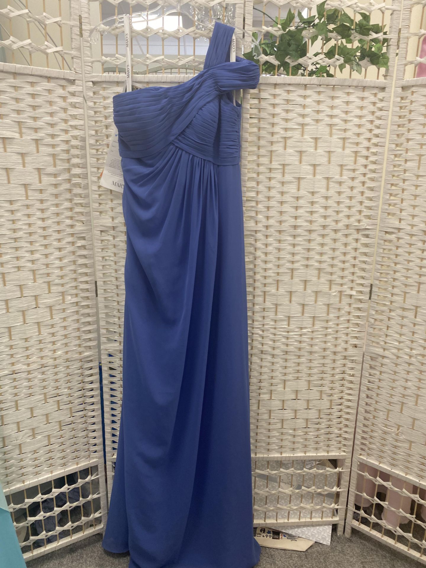 Mary's Bridal Style 7050 Size 10 Mediterranean Blue - Image 5 of 7