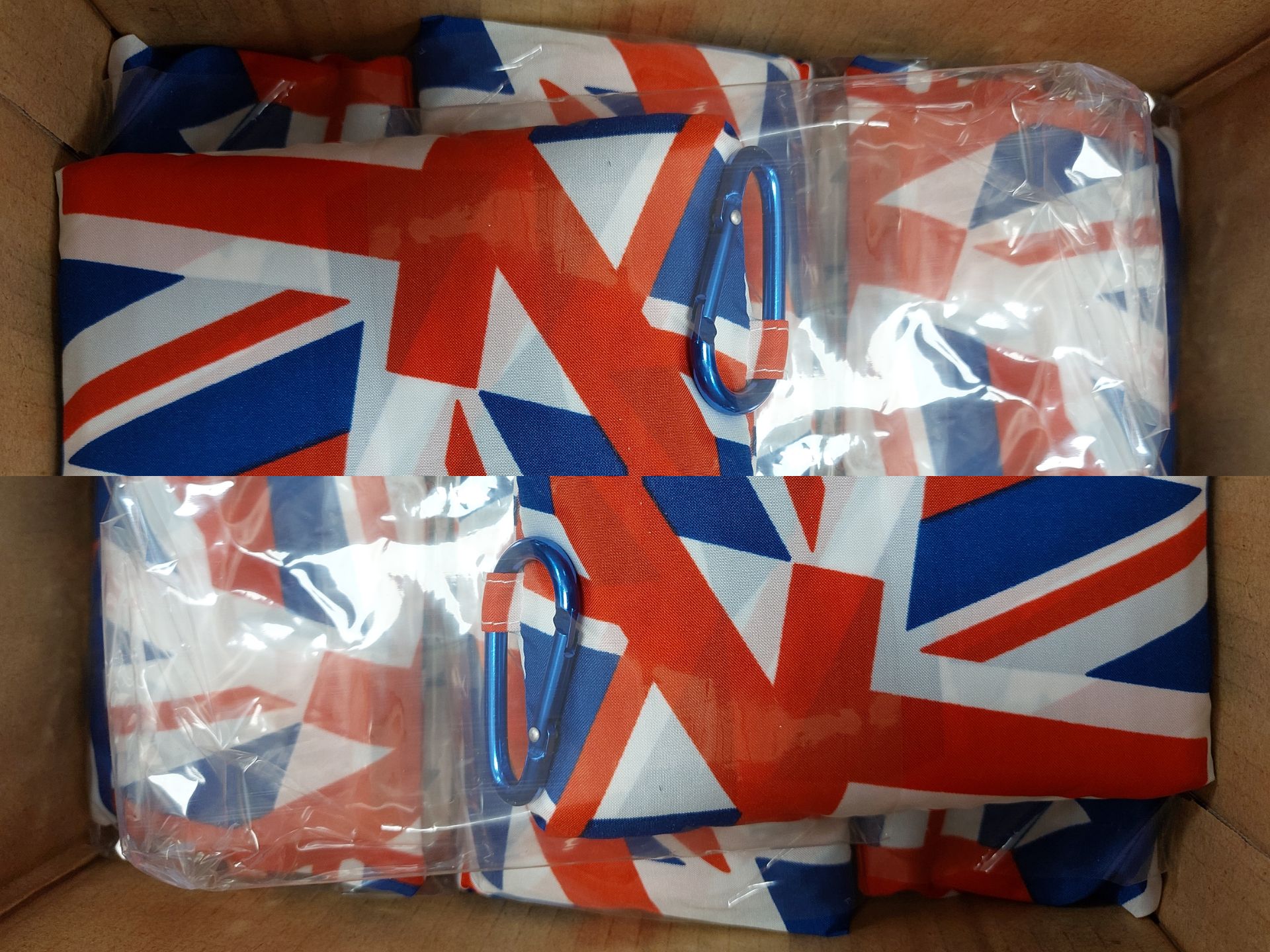 Union Flag Bags x 6 - Image 2 of 3