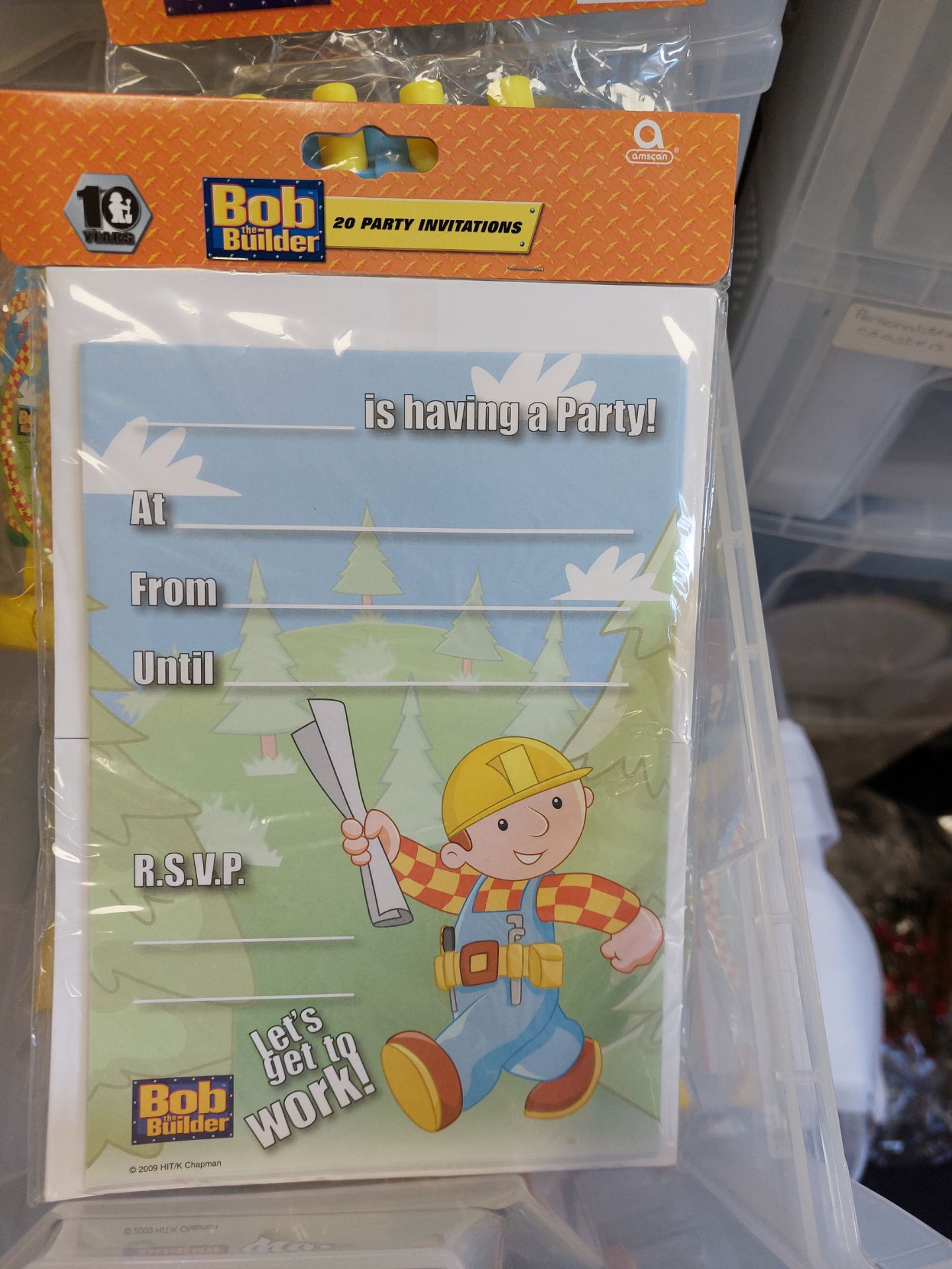 Bob The Builder Party Items - Image 5 of 5