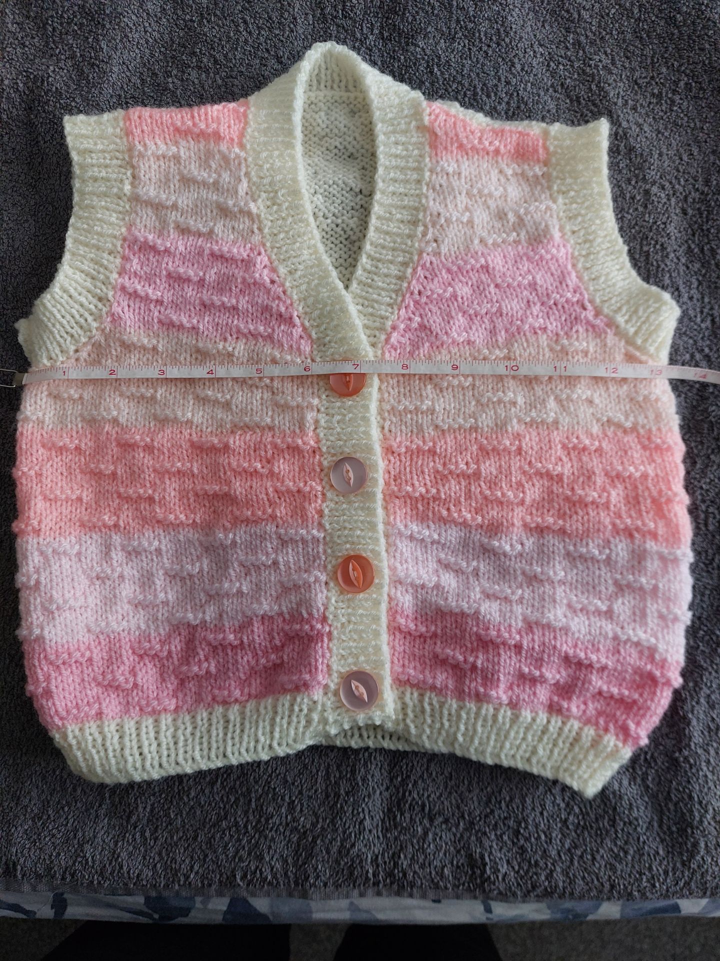 Hand Knitted Gilet - Image 4 of 5
