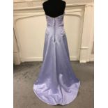 Wedding Dress In Lilac From Alfred Angelo. Brand New, Style UK2199 Size 16, Satin