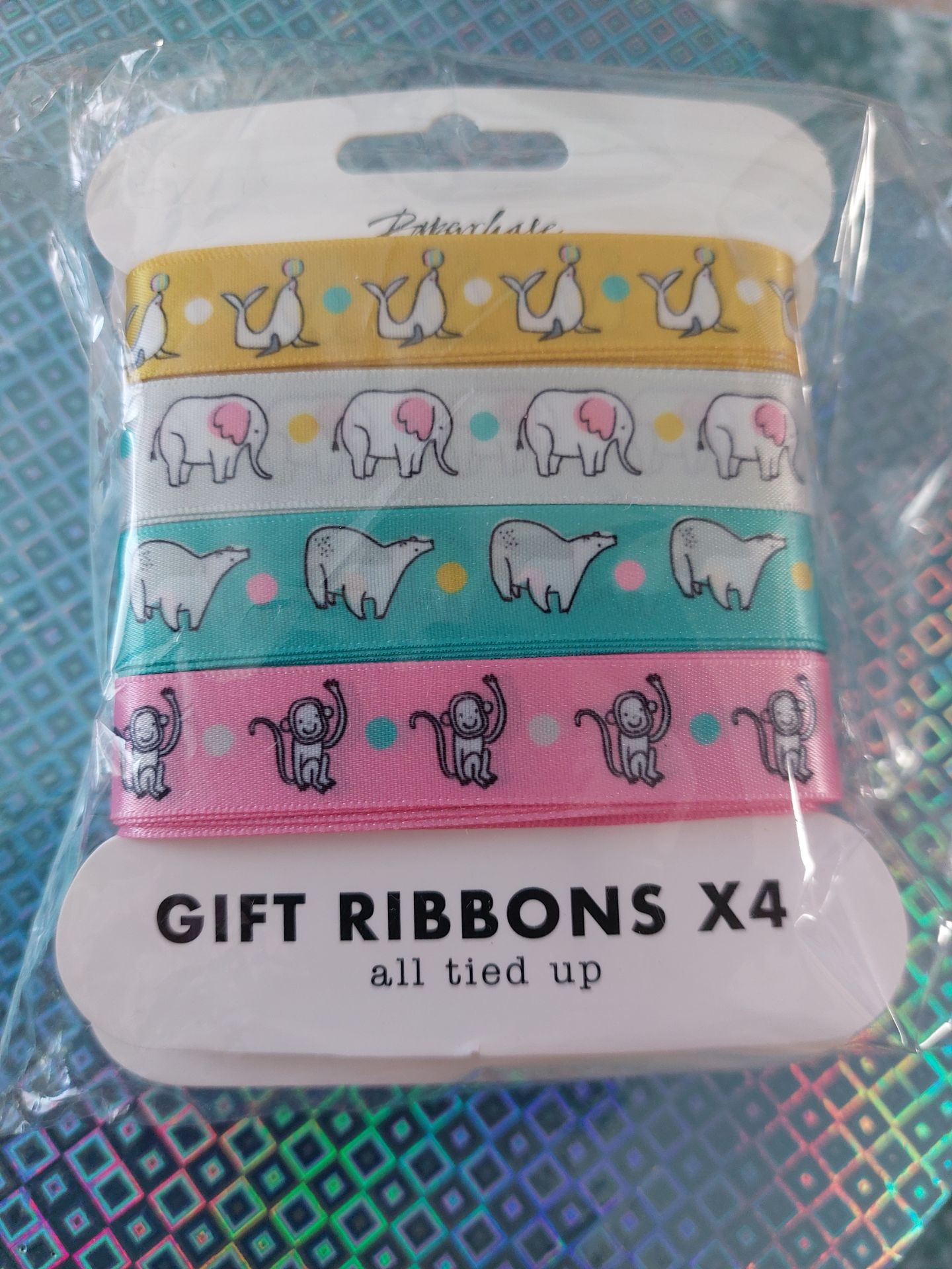 Novelty Animal Baby Ribbons From Paperchase x 8 Cards of 4 - Image 3 of 3