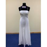 Ivory Prom Dress From Milano Formals Size Small