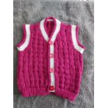 Hand Knitted Gilet