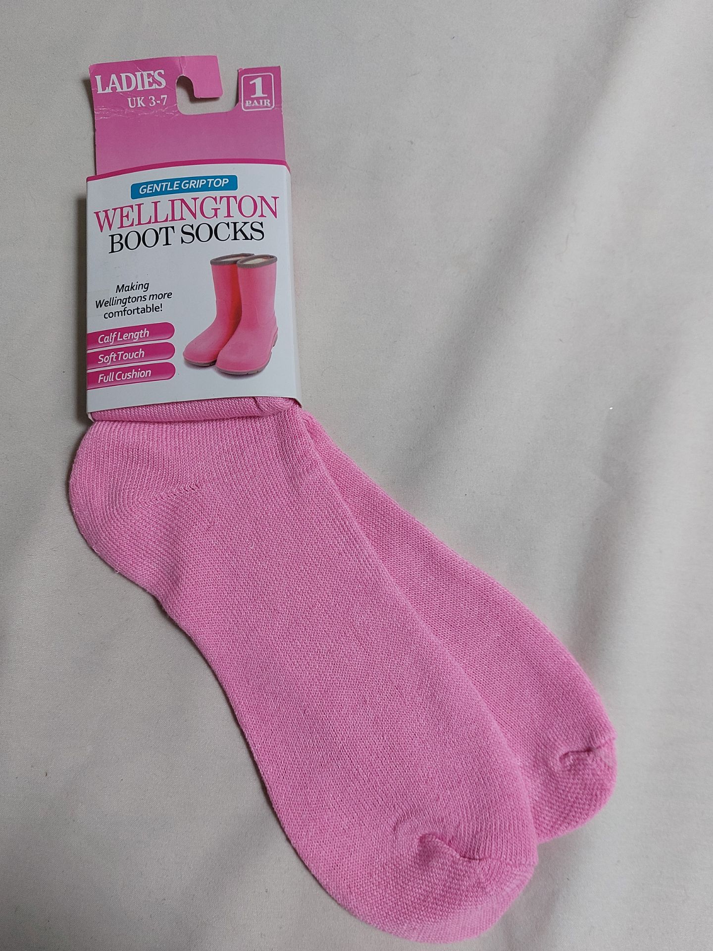 Welly Socks In Pink, Blue and Green Mixed. 20 Pairs