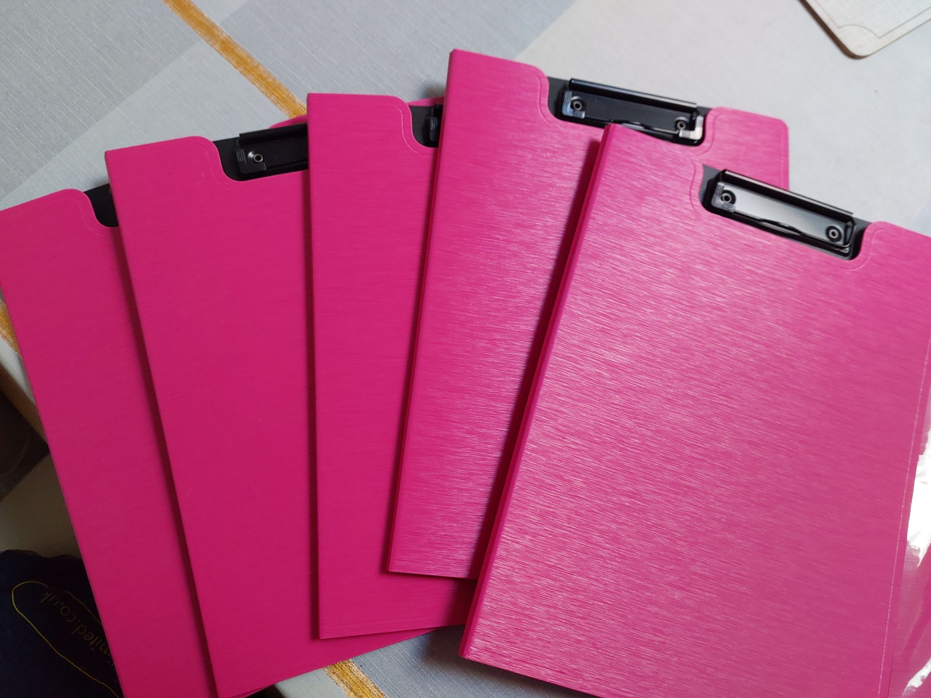 Pink Clipboards x 10 - Bild 5 aus 6