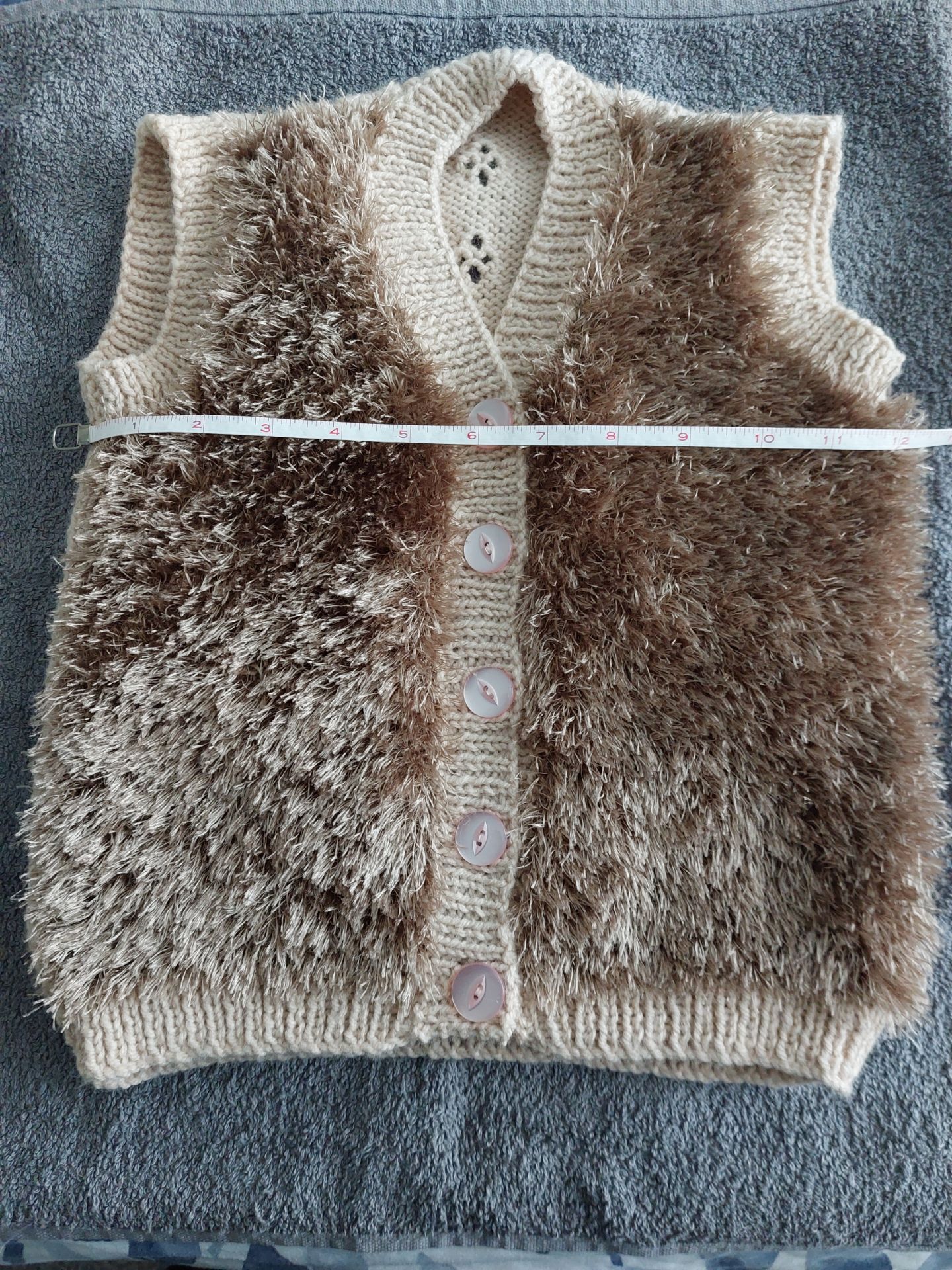 Hand Knitted Gilet