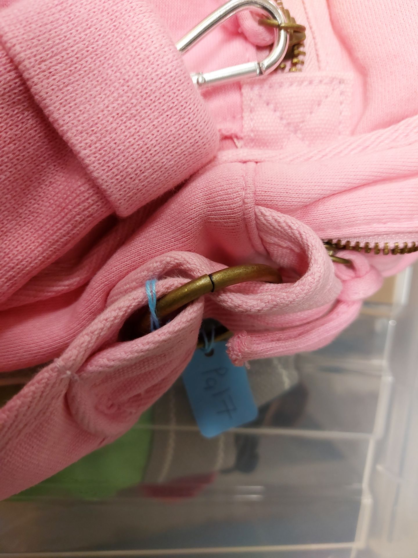 Pink Pacha Bag. Slight Discolouration On Back - Image 4 of 5