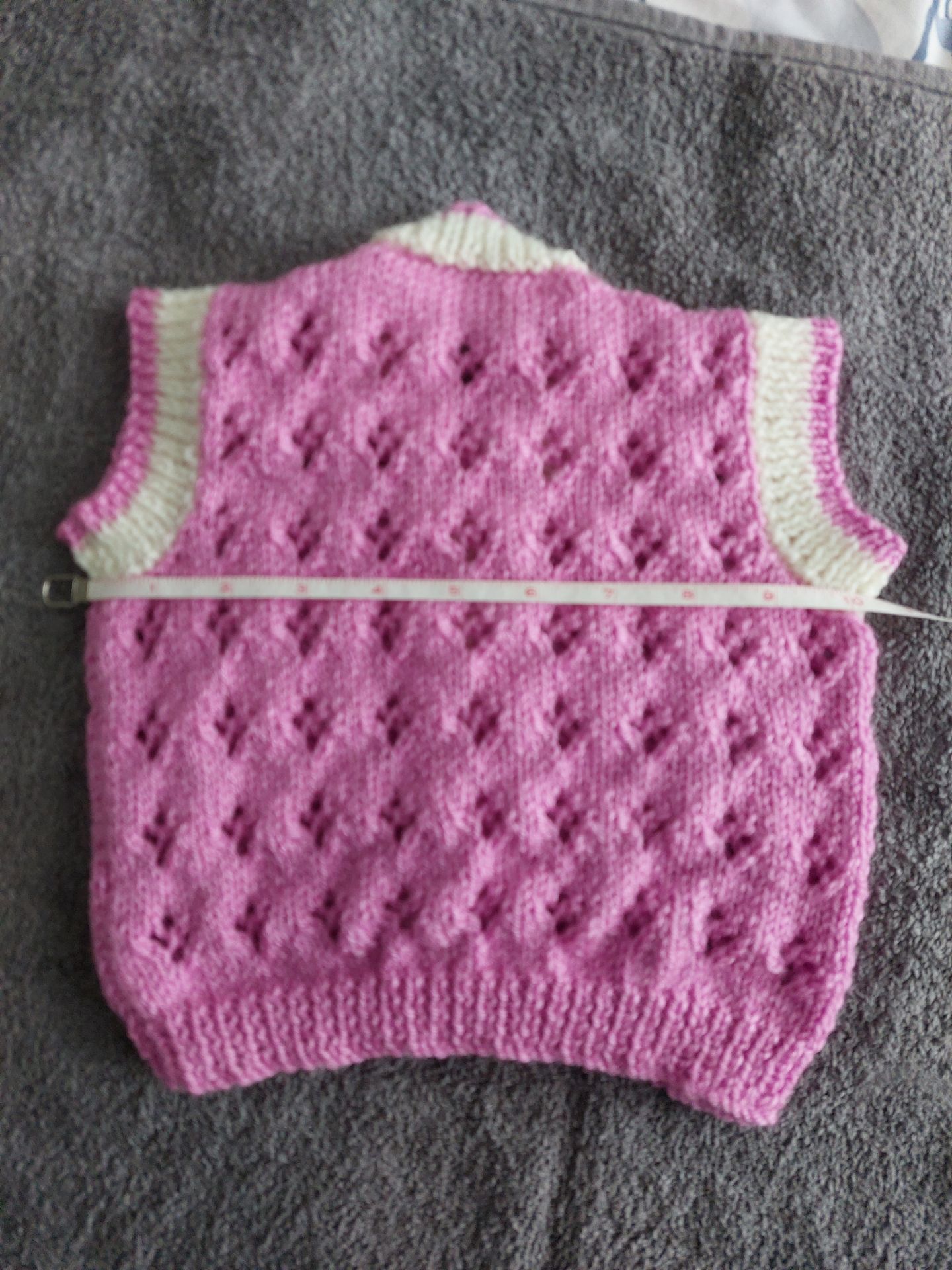 Hand Knitted Gilet - Image 3 of 3