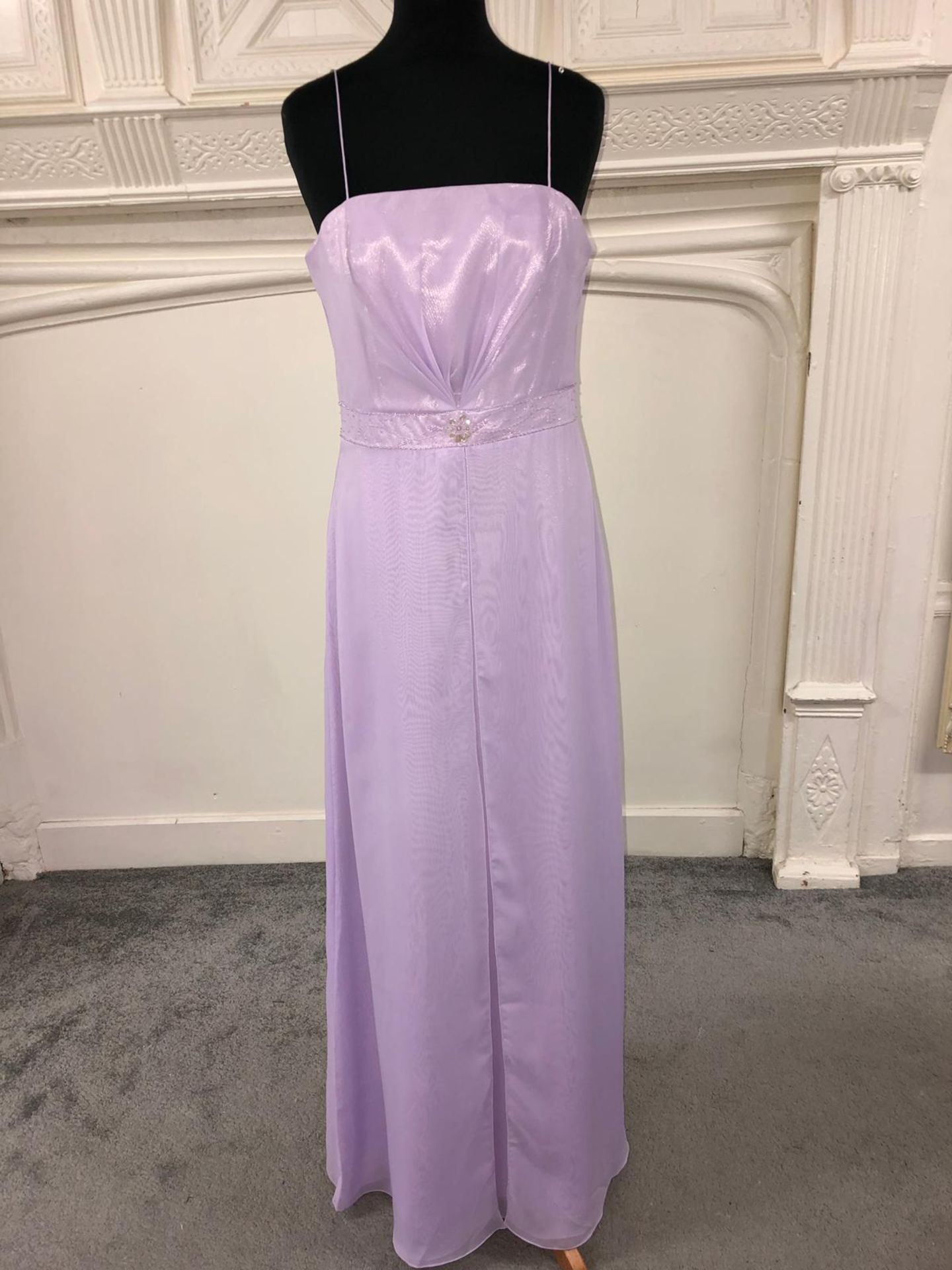 Lilac Dress From Milano Formals. Small Size - Image 2 of 2