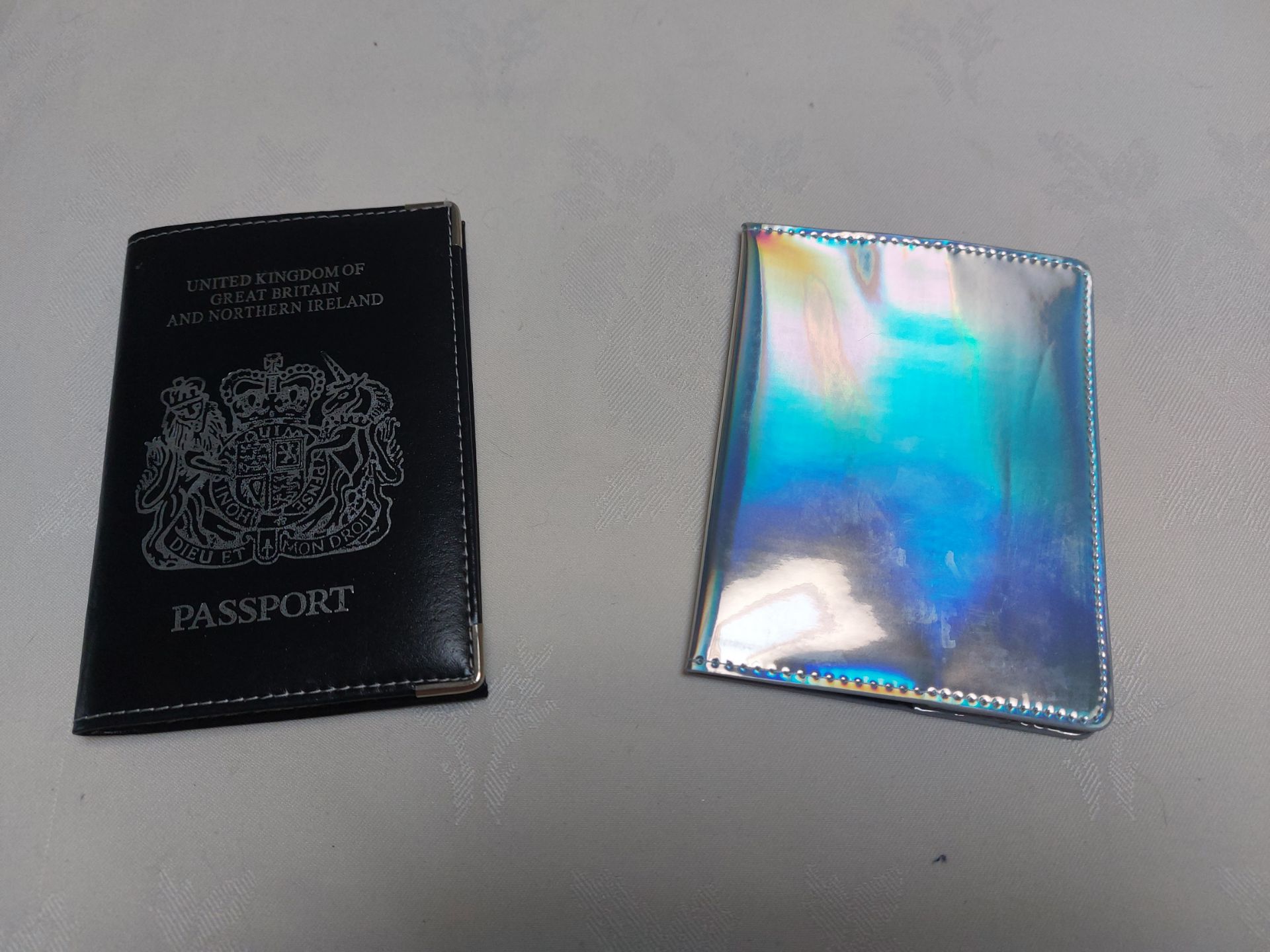 Irridescent Passport Covers x 2