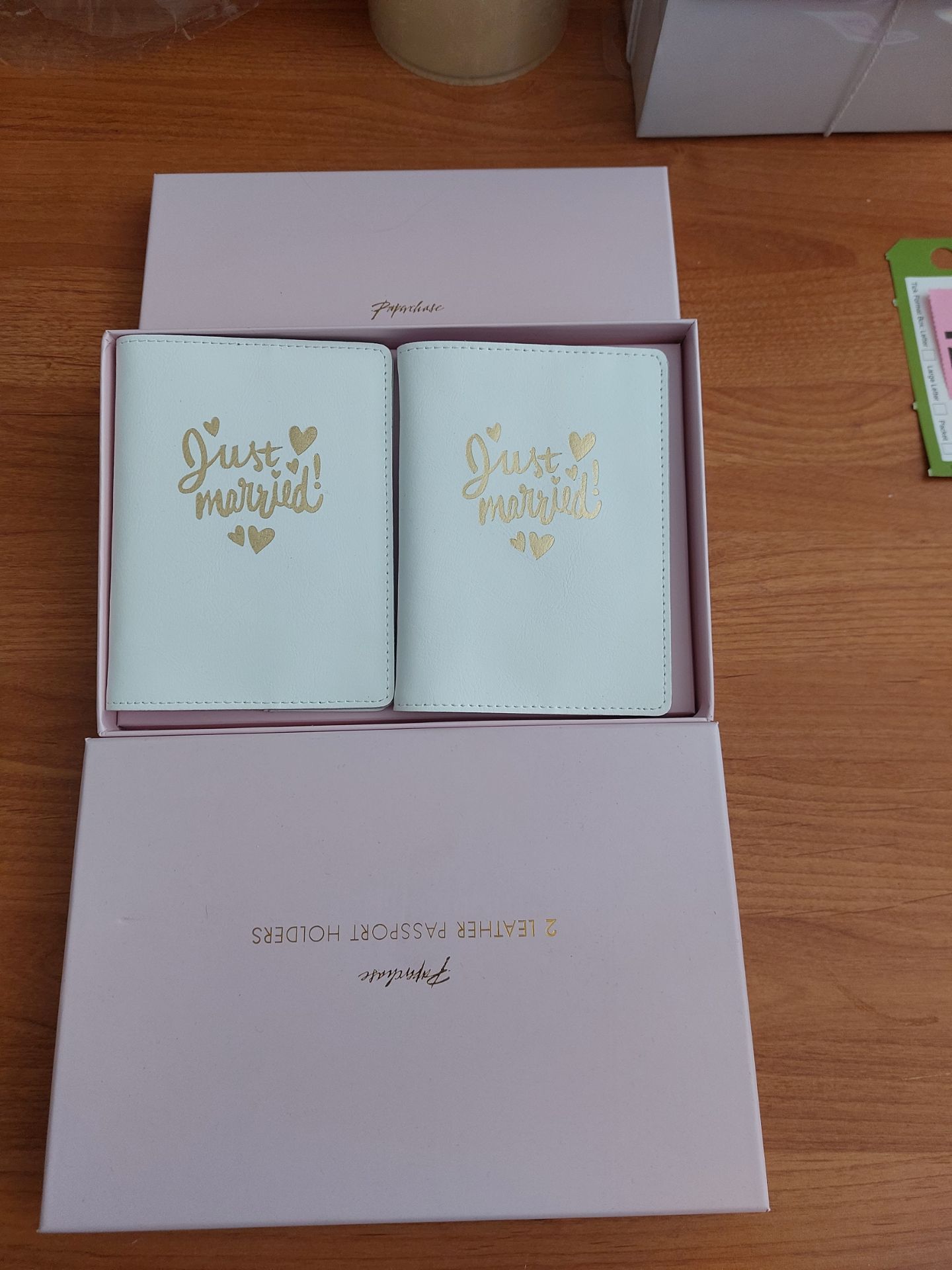 Wedding Passport Covers, 2 Sets of 2