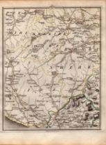 Gretna Green Jedburgh Lockerbie Selkirk - John Cary’s Antique 1794 Map.