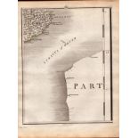 Dover Straits Channel Ports Calais John Cary's Antique George III 1794 Map.