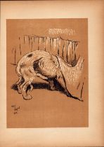 Cecil Aldin Antique Lovable Scamp Of a Terrier illustration A Dog Day -15.