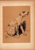 Cecil Aldin Antique Lovable Scamp Of a Terrier illustration A Dog Day -17.