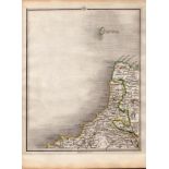 Lundy Island Camelford Launceston- John Cary's Antique 1794 Map.