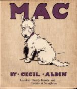 Cecil Aldin Original Antique Illustration Mac a White West Highland Terrier-24.