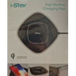 I-Star Fast Wireless Phone Charging Pad 10W QI Charging Base