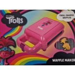 5 x Fizz Creations Trolls Waffle Maker Kids Childrens Novelty Dreamworks Kitchen. RRP £100 - Grad...