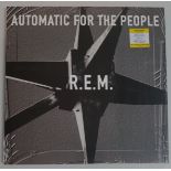 R.E.M Automatic, For The People 2023 Reissue 180G Yellow Vinyl Record. Ex Condition.