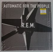 R.E.M Automatic, For The People 2023 Reissue 180G Yellow Vinyl Record. Ex Condition.