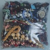 A Large Collection of Necklaces In A Bag. Approximately 4.5KG.