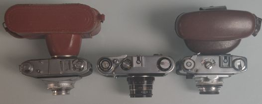 A Collection of 3 X 35mm Cameras – Kodak – Feb – Agfa.